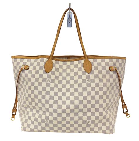 louis vuitton off white bags|Louis Vuitton white checkered bag.